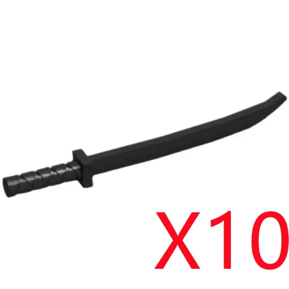 MOC Building Blocks Weapon Toy Accessories Medieval Soldier Knight Figure Ten Spear Crossbow Axe Sword Mini Brick Gift S001 DIY