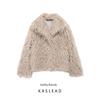 Kaslead New Arrival Women's Clothing Fashion Style Fashion Minimalist Artificial Fur Effect Short Coat