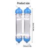 T33 Double Stage Filter Housing For Aquarium Maintenance Clear Water Solution Plastic DIY Design