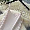 Sexy Long Sleeve Mesh Sweet Print Dress Chic Vintage Evening Party Club  Women Chic Summer Beach Long Dresses