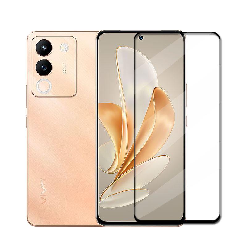Full Cover Glass For Vivo V29e 5G Tempered Glass Vivo V29e Screen Protector HD Protective Phone Lens Film For Vivo V29E