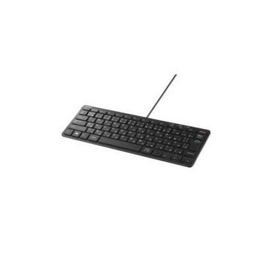 Buffalo BSKBU300BK Wired Compact Black Keyboard,