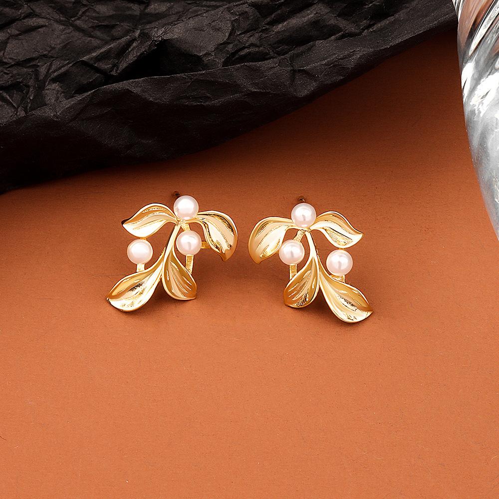 

Серьги-капли Lindon из медного сплава с синтетическим жемчугом, серьги-капли для женщин, подарки для свадебной вечеринки золотой