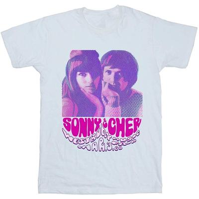 Sonny & Cher Unisex Adult Westbury Music Fair Cotton T-Shirt
