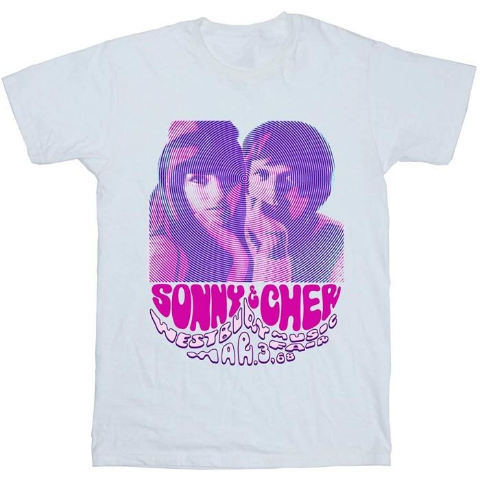 Sonny & Cher Unisex Erwachsenen Westbury Music Fair Baumwoll-T-Shirt