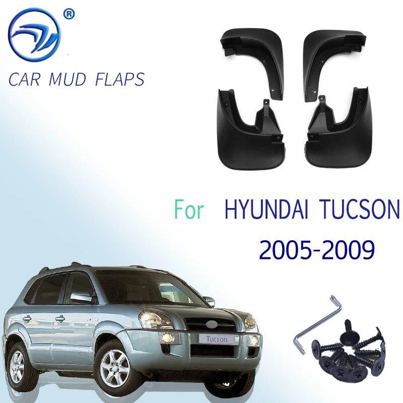 

4 шт. автомобильные передние и задние расширители крыльев для HYUNDAI TUCSON 2005 2006 2007 2008 2009 брызговики брызговики брызговики