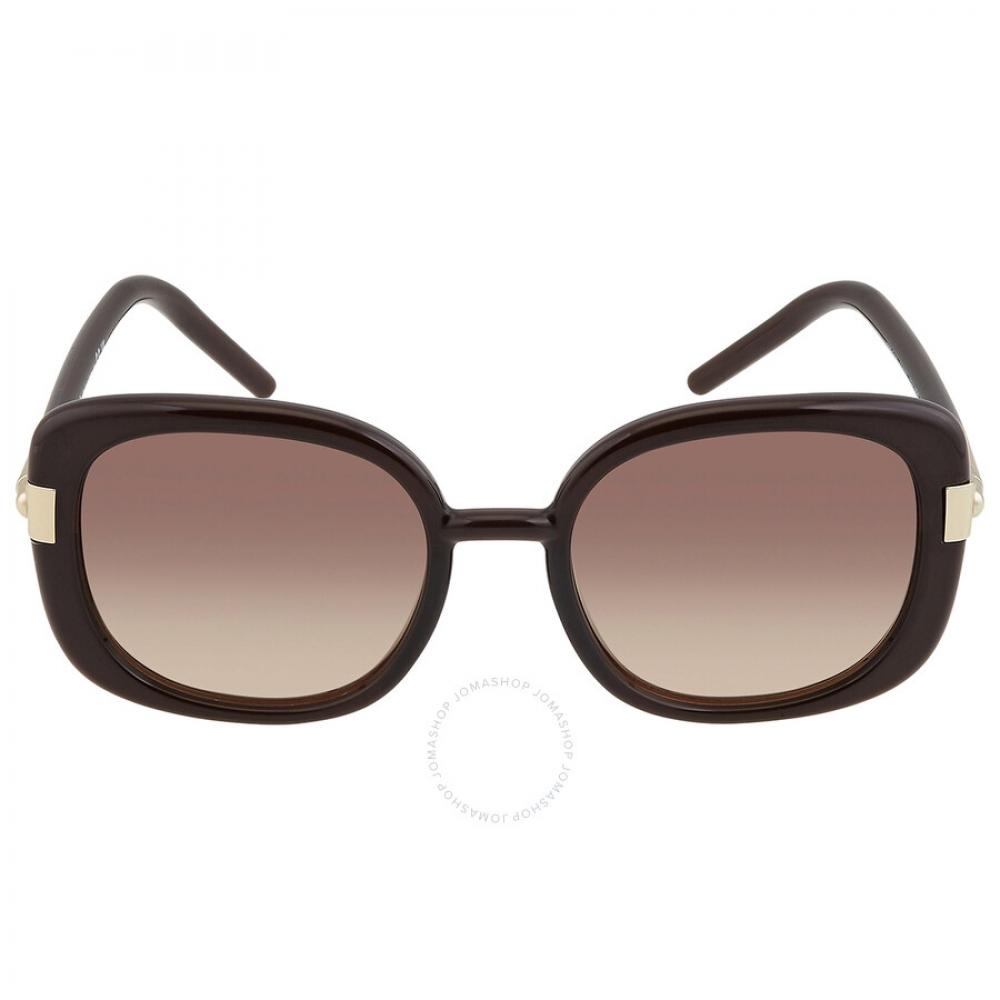 

Prada Brown Gradient Gray Square Ladies Sunglasses PR 04WS 05M3D0 53