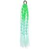 Synthetic 1Pcs Ponytail Extension Corlorful Bubble Braid Long Lantern Braided Ponytail with Hair Tie Straight Hairpieces