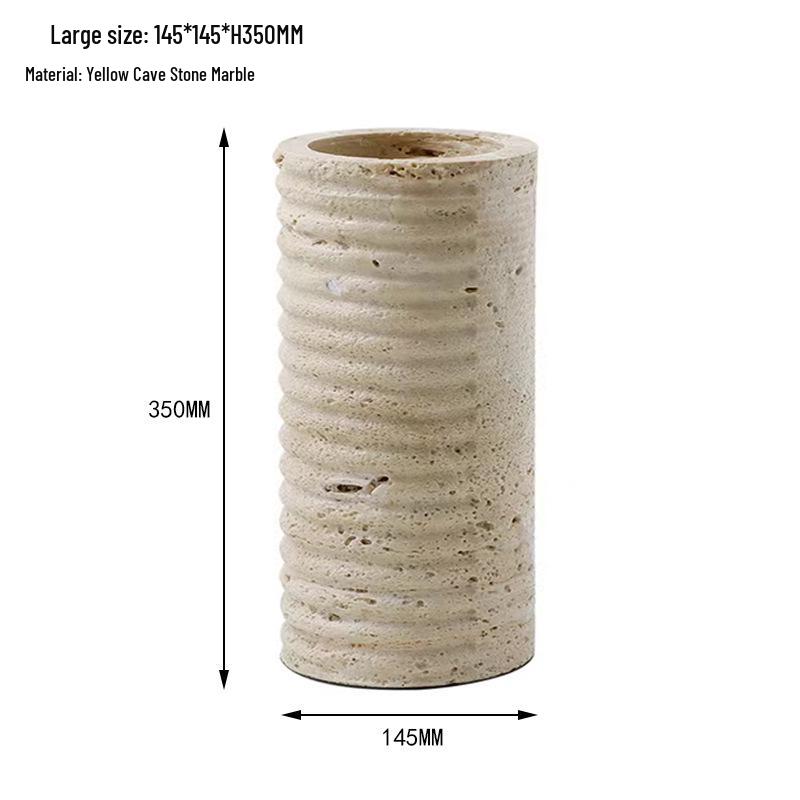 Meibao Geometrisk Marmorvas för Blomsterarrangemang - Hem-, Hotell- eller Showroomdekor