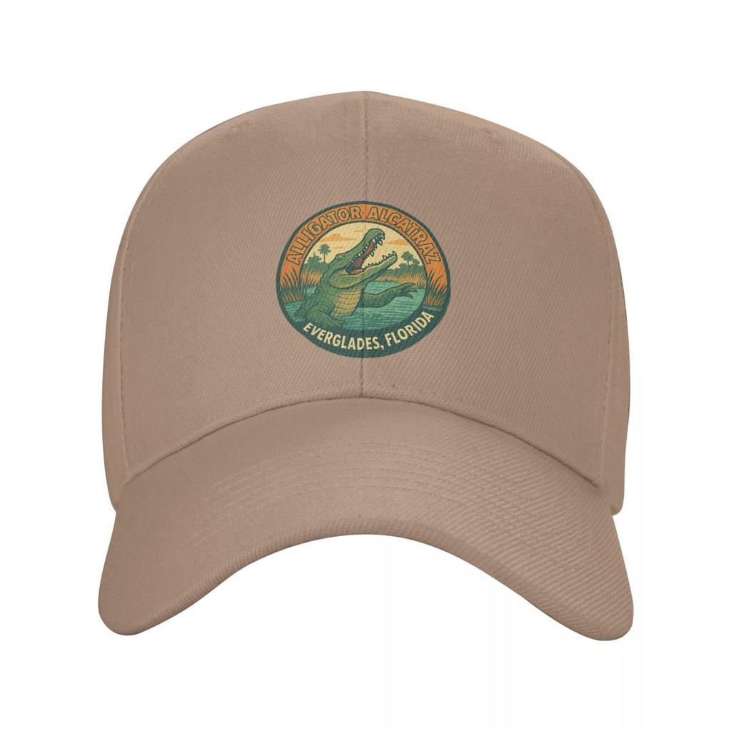 Alligator Alcatraz Florida Everglades Baseball Caps Snapback Men Women Hats Outdoor Cap Streetwear Baseball Hat Casquette