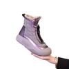 Snow Boots Women's Fleece Thickened 2024 New Cotton Shoes Winter Women's Shoes Thick-soled Non-slip Non-slip Northeast Short Boots