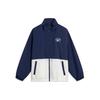 Li Ning Lotus Leaf Trench Coat Unisex Dark Ship Blue AFDU701-2
