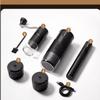 CLITON Portable Espresso Machine, 12V Car Cordless Handheld Semi-Automatic Coffee Maker with Coffee Grinder