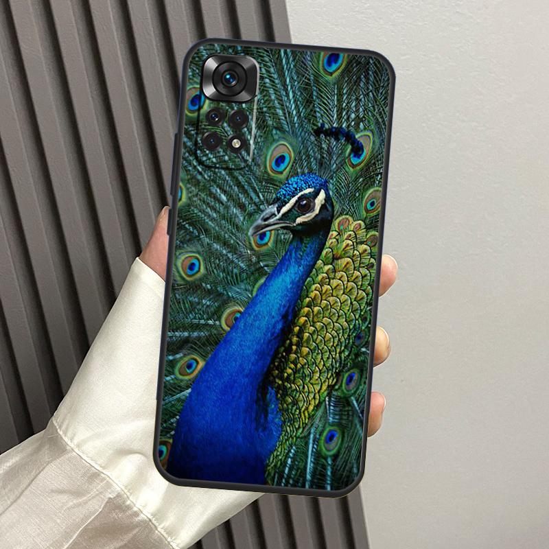 

Animal Peacock Pattern Case For Xiaomi Redmi Note 14 13 12 11 10 9 15 Pro Plus Redmi 14C 13C 15C 10C 12C 15 Funda Redmi Note 9 Pro