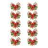 Christmas Decorations Christmas Tree Bows Holiday Ornaments High-quality Cloth