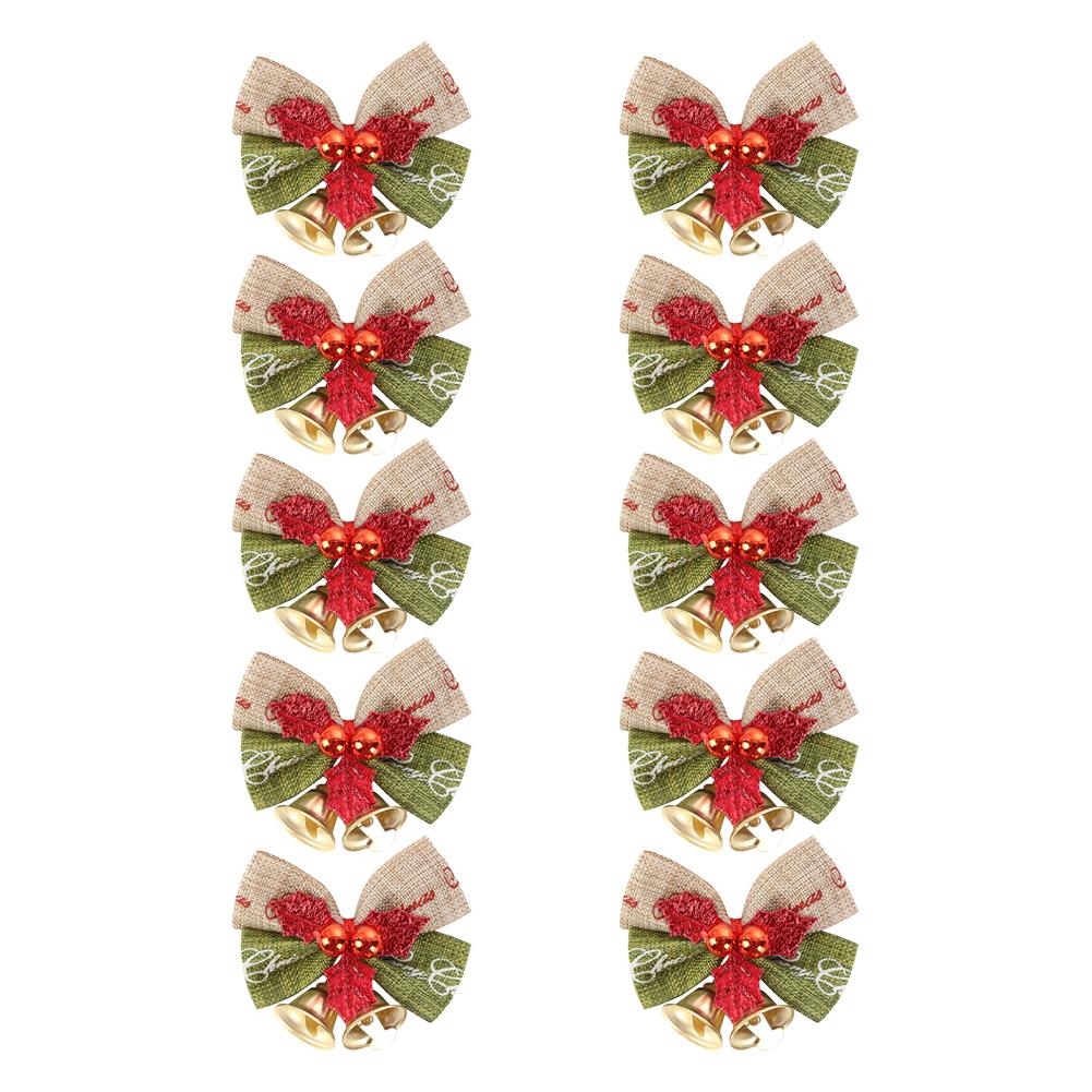 Christmas Decorations Christmas Tree Bows Holiday Ornaments High-quality Cloth