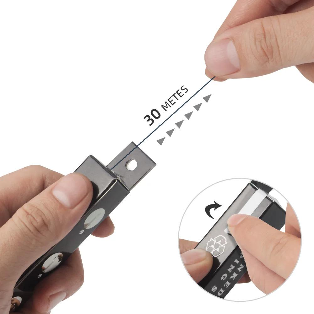 7color Microblading Mapping Pre-Ink String 30M for Makeup Eyebrow Dyeing Linen Thread Semi Permanent Positioning Measure Tool
