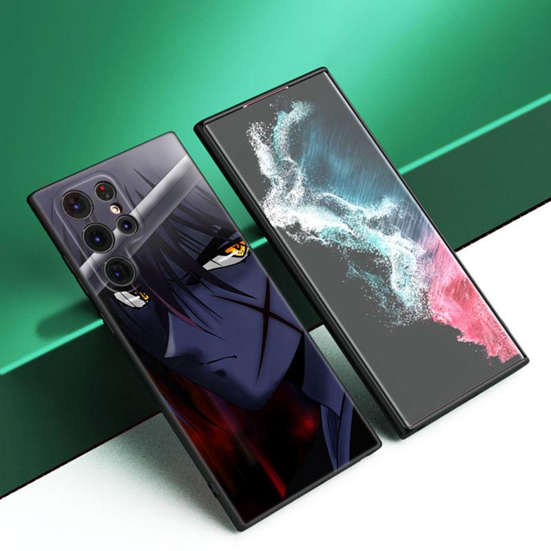 

Rurouni Kenshin аниме черный силиконовый чехол для телефона Samsung Galaxy S23 S21 S20 FE S24 S22 Ultra S10E S10 S9 S8 Plus Samsung S24 Plus