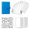 A6 Budget Binders Planner 6 Hole 8 Zipper Envelopes 2 Stickers In One  NoteBook Wallet  For Save Money Organizer  Cash System