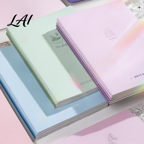 Academic Planner for Teens Softcover Notebook with Thickened Paper 180 Degree Lay Flat Binding A4 Daily Writing Design Gradient Color Journaling And