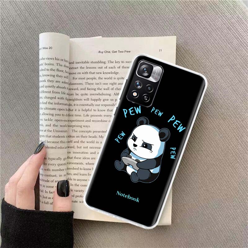 

Panda Anime Cute Cover Phone Case For Xiaomi Poco X4 F4 GT X3 NFC X5 X6 X7 Pro 5G M5 M5S M3 F5 Mi F6 F3 F2 F1 Cover Coque Fundas Xiaomi Poco X3(Pro)