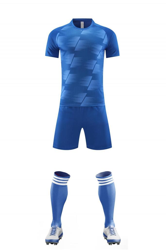 Costume de Football Diy Personnalisé Entraînement Compétition Costume 607 Manches Courtes