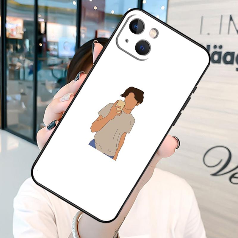 Louis Partridge Collage Bumper Phone Case For iPhone 11 12 13 14 15 Pro X XR XS Max 7 8 Plus SE 2020 Back Cover