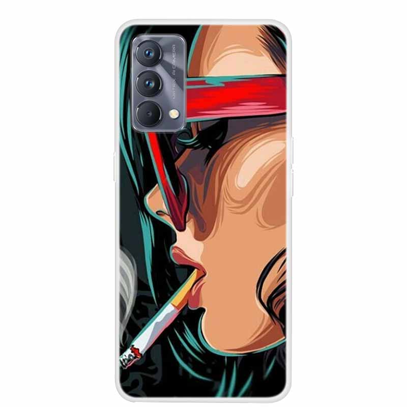 For Realme GT Master Edition Case Animal Soft Silicone TPU Phone Cover Case for Realme GT Explorer Master Edition Fruit Coque
