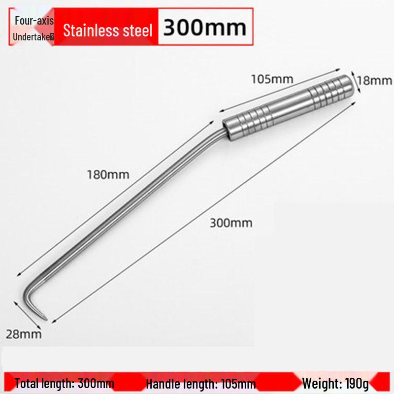 Edelstahl Bewehrungsbindehaken mit vier Lagern