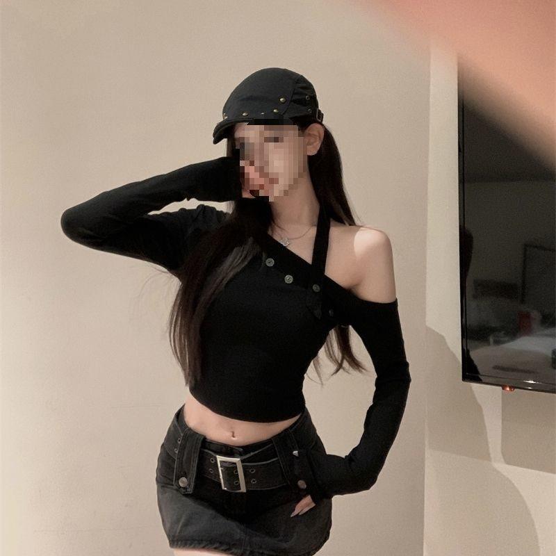 Oversize T Shirt With Backless Design For Women Spring Autumn Casual Wear