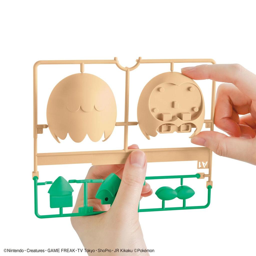 BANDAI SPIRITS Pokémon Plastic Model Collection Quick!! 10 Rowlet Pre-Colored Plastic Model