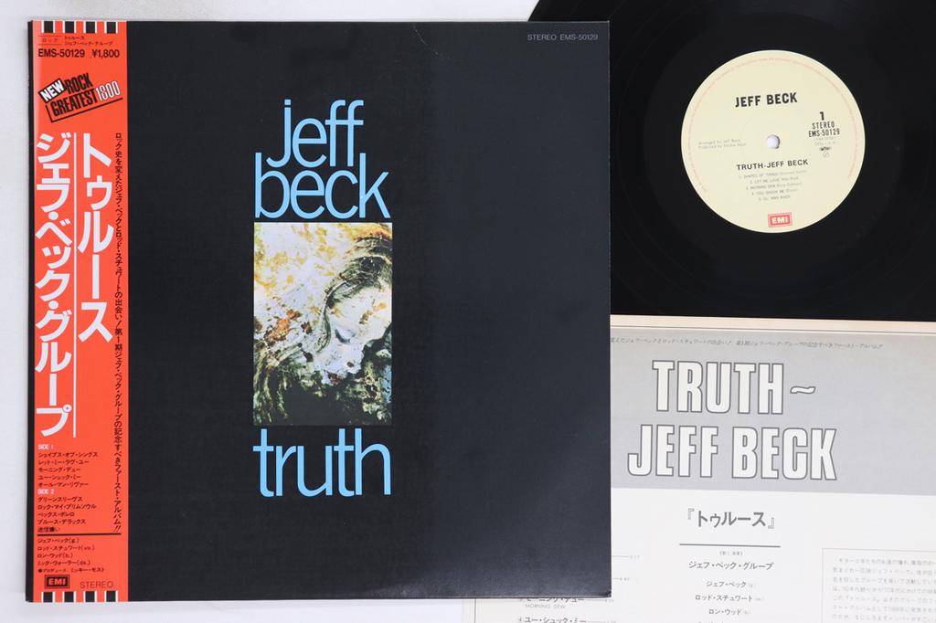 LP Record JEFF BECK - Truth EMS50129 EMI 1982 Japan Obi Rock Used