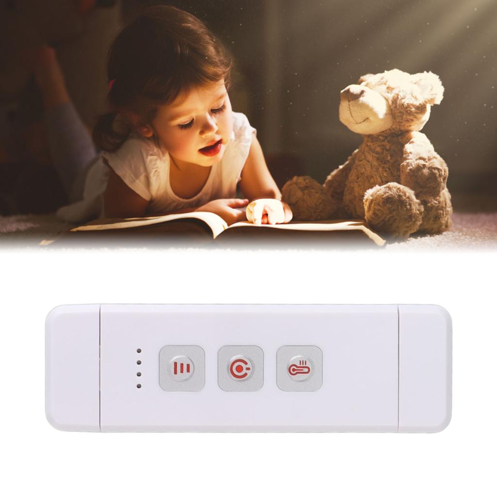 Clip On Book Light Multipurpose 3 S Brightness USB Rechargeable Book Reading Light