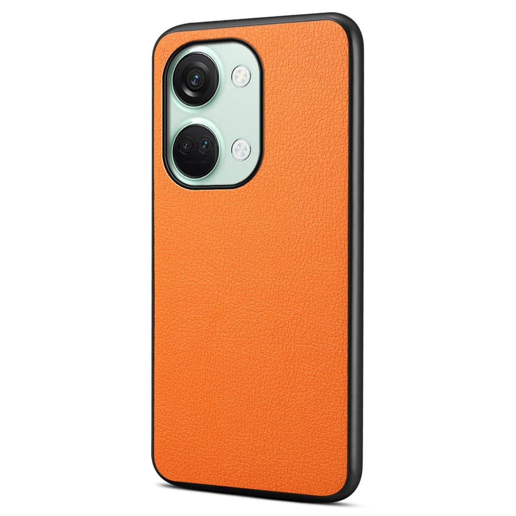 Phone Case for OnePlus Ace 2V/Nord 3 5G Shell PU Leather Calf Texture Cover