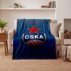 CSKA Maskva (1) Šiltos minkštos flanelinės antklodės Patogi antklodė namų dekoravimui, dovanoms