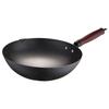 ASD Refined Iron Round Bottom Wok, 34cm