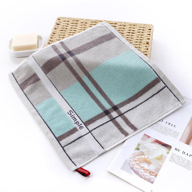 Cartoon Puppy Bear Quick-Drying Jacquard Hand Towel, 100% Cotton, 25x25 cm.