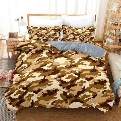 Camo Tarnmuster Konzept Tarnung Bequem Bettbezug Kissenbezug Bettwäscheset Kinderzimmer Dekoration Heimtextil