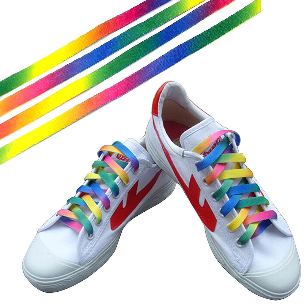 lacci scarpe multicolor