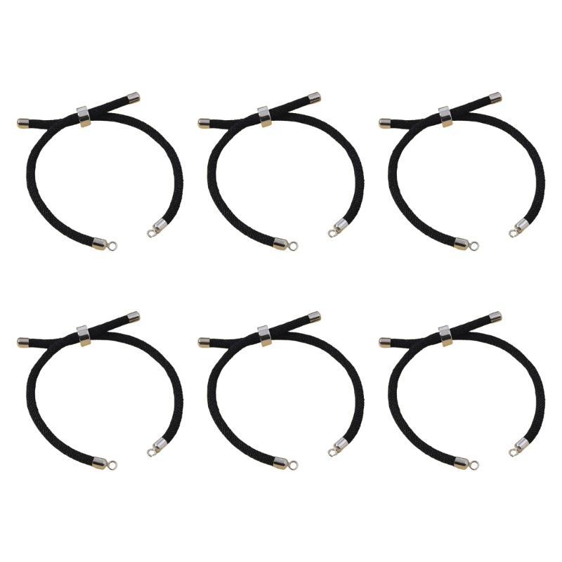 A52E Elegant Wristband Adjustable Cord Bracelet for DIY Enthusiasts Perfect for Bead Stringing and Jewelry Making