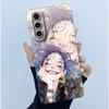 For Samsung Galaxy A37 A57 5G Case Fashion Simplicity Oil Painting Flower Silicone Soft Casing New Design Shockproof Back Cover