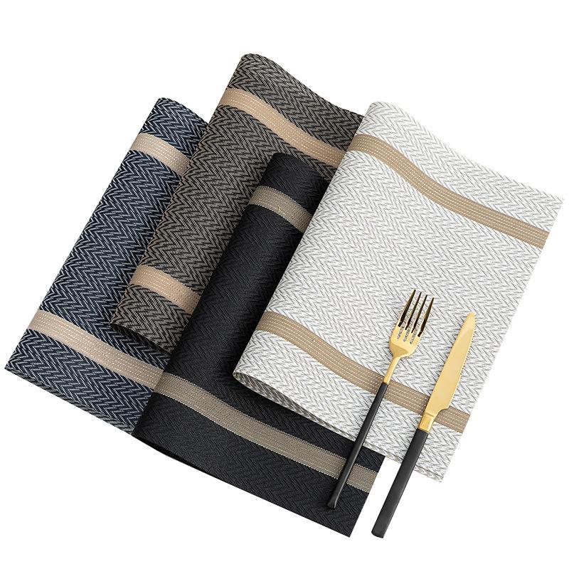 Dining mat waterproof and oil resistant Japanese style insulation mat Dining table mat Restaurant coffee shop Western food mat
