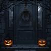 Realistic Halloween Black Branch Garland Artificial Twisted Twigs Halloween Spooky Wreath  Wall