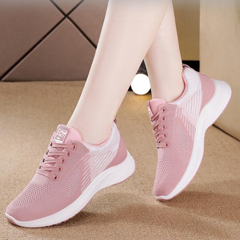 Women Platform Casual Sneakers Shoes Mesh Breathable Running Shoes Chunky Summer Sports Tenis Shoes  Luxury Vulcanize Shoes