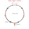 Bohemian Handmade Perlen Kette Halsband Seestern Shell Anhänger Halskette Für Frauen Mode Schmuck Strand Strang Goth Schlüsselbein Geschenke