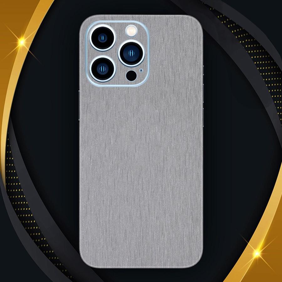 iPhone 15 14 Plus 13 12 Mini 11 Pro Max X XS Max XR 8 7 6 6S Plus Wire Drawing Changing Colour Anti-scratch Back Protective Film Skin Sticker