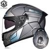 New Motorcycle Helmet Full Face Double Lens Racing Off-road Helmets Capacetes Men Cascos Para Moto DOT Approved Four Season