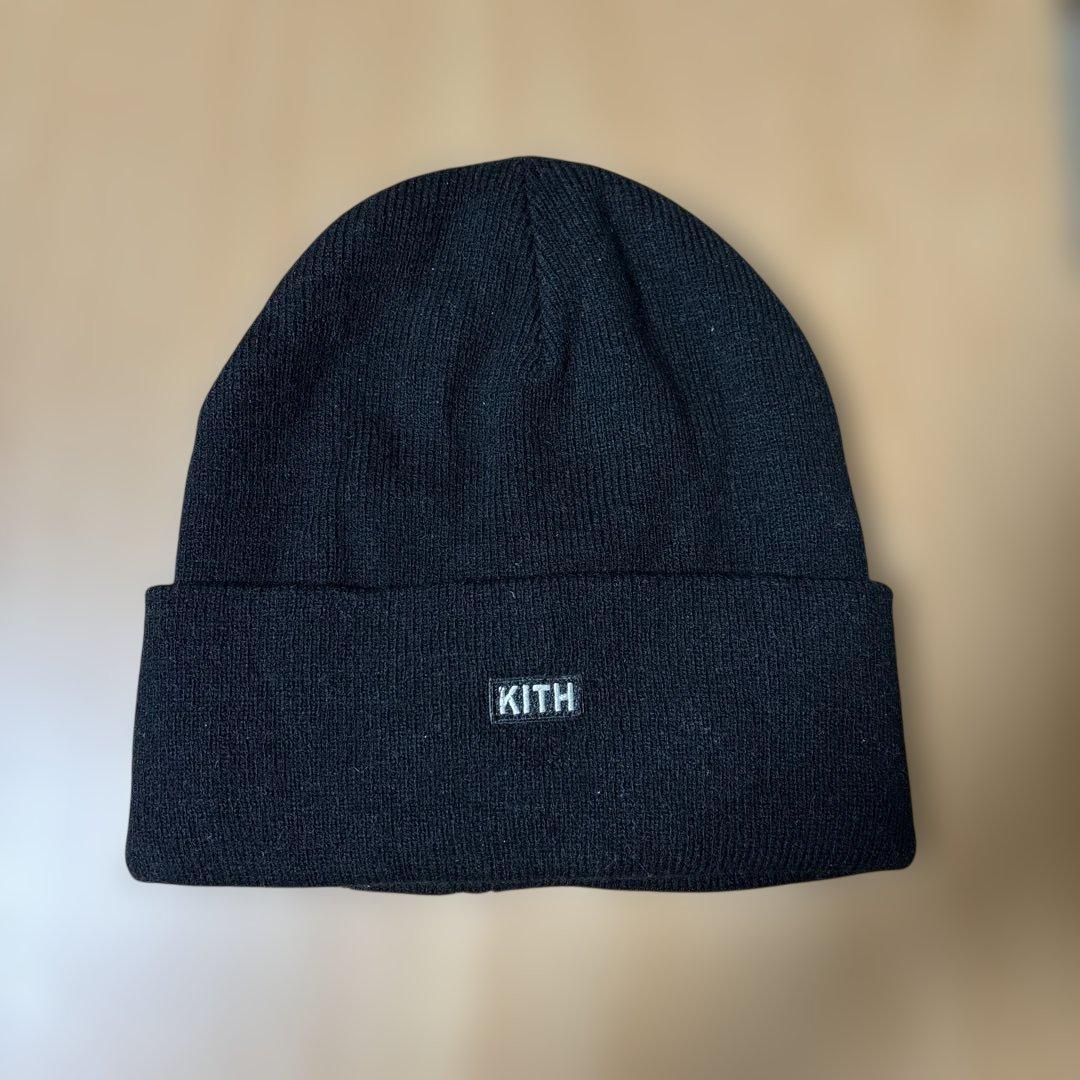 Used KITH black knit hat