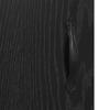 Highboard in Black Oak Look 69.5 x 34 x 180 cm Particleboard