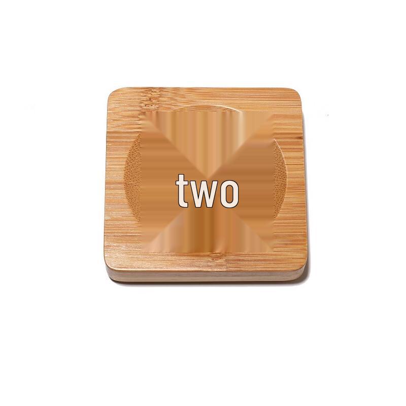 Bamboo Soap Dish 8x8x1.4cm